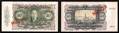 Musterschein- 2. Republik - Monete e medaglie