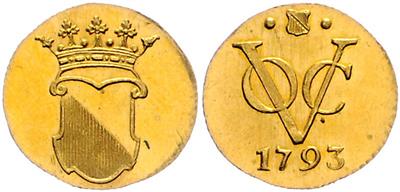 Niederländische Ostindien Company (VOC) GOLD - Coins and medals