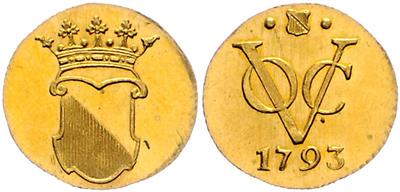 Niederländische Ostindien Company (VOC) GOLD - Münzen und Medaillen