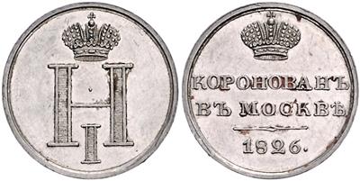 Nikolaus I. 1825-1855 - Monete e medaglie