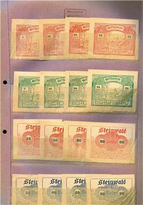 Notgeld Österreich - Sonderserien - Coins and medals