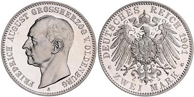 Oldenburg, Friedrich August 1900-1918 - Monete e medaglie