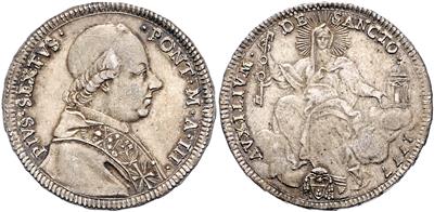 Pius VI. 1775-1799 - Münzen und Medaillen
