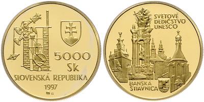 Republik 1993- GOLD - Coins and medals