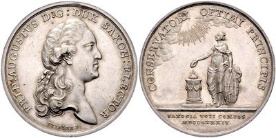 Sachsen A. L., Friedrich August III. 1763-1806 - Coins and medals