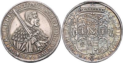 Sachsen A. L., Johann Georg I. 1615-1656 - Münzen und Medaillen