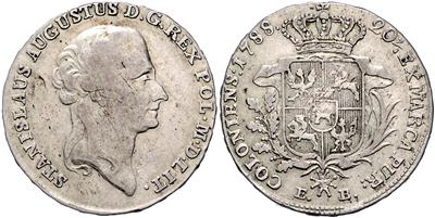 Stanislaus II August Poniatowski 1764-1795 - Mince a medaile