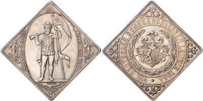 VIII. Deutsches Bundesschießen in Leipzig 1884 - Monete e medaglie