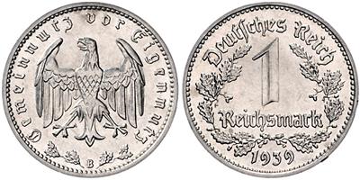 1 Reichsmark 1939 B, Wien - Münzen und Medaillen