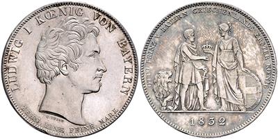 Bayern, Ludwig I. 1825-1848 - Monete e medaglie