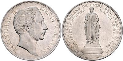 Bayern, Maximilian II. 1848-1864 - Mince a medaile