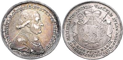 Eichstädt, Joseph Graf von Stubenberg 1790-1802 - Coins and medals