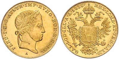 Ferdinand I. GOLD - Coins and medals