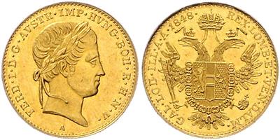 Ferdinand I. GOLD - Coins and medals