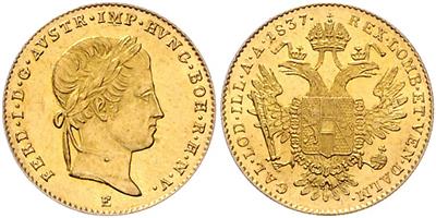 Ferdinand I. GOLD - Mince a medaile