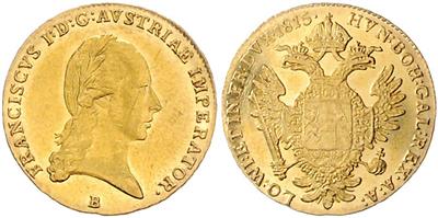 Franz I. GOLD - Münzen und Medaillen