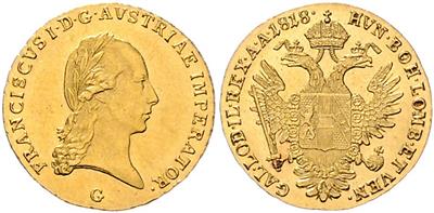 Franz I. GOLD - Mince a medaile