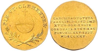 Franz I. und Maria Ludovica GOLD - Coins and medals
