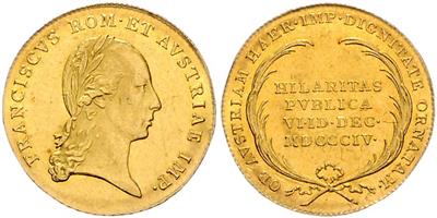 Franz II./I. GOLD - Mince a medaile