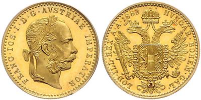 Franz Josef I. GOLD - Mince a medaile