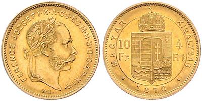 Franz Josef I. GOLD - Coins and medals