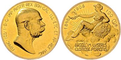 Franz Josef I. GOLD - Mince a medaile