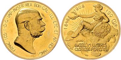 Franz Josef I. GOLD - Coins and medals