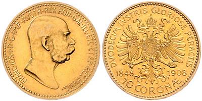 Franz Josef I. GOLD - Mince a medaile