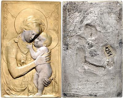 Italien, 16./17. Jh. Madonna mit Jesusknaben - Münzen und Medaillen