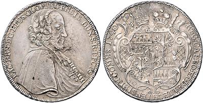 Jakob Ernst v. Liechtenstein 1738-1745 - Coins and medals