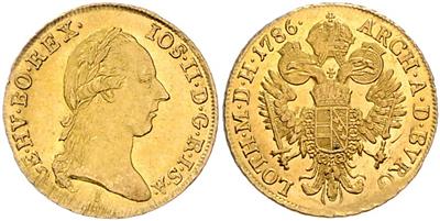 Josef II. GOLD - Coins and medals