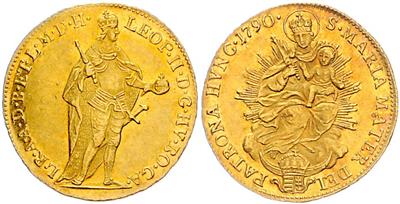 Leopold II. GOLD - Mince a medaile