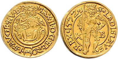 Maximilian II. GOLD - Mince a medaile