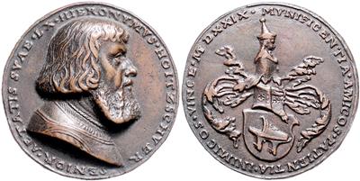 Nürnberg, Hieronymus Holzschuher, von Matthes Gebel - Monete e medaglie