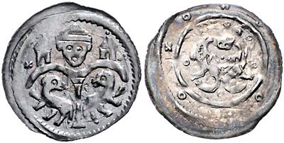 Passau, Anonyme Prägungen zur Zeit der Bischöfe Ulrich von Andechs bis Gebhard von Plain 1215/1232 - Mince a medaile