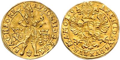 Rudolf II. GOLD - Coins and medals