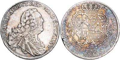 Sachsen A. L., Friedrich August II. 1733-1763 - Münzen und Medaillen