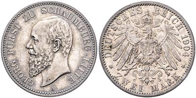 Schaumburg-Lippe, Georg 1893-1911 - Monete e medaglie