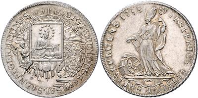 Sigismund von Schrattenbach - Coins and medals