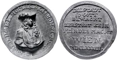 Wien, Leopold I., Ende der Türkenbelagerung - Coins and medals