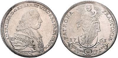 Würzburg, Bm. Adam Friedrich von Seinsheim 1754-1779 - Münzen und Medaillen