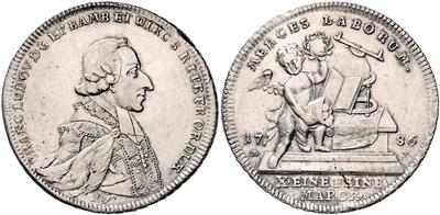 Würzburg, Bm. Franz Ludwig von Ertal 1779-1795 - Coins and medals