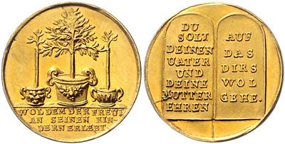 Zehn Gebote, GOLD - Monete e medaglie