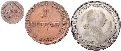 Bayern, Maximilian IV. (I.) Josef 1799-1825 - Münzen und Medaillen