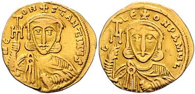Constantinus V. 741-775 GOLD - Münzen und Medaillen