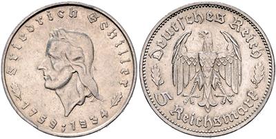 Deutsches Reich/ BRD - Coins and medals