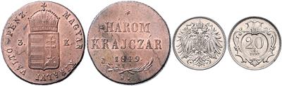 Franz Josef I. u. a. - Monete e medaglie