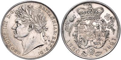 George IV. 1820-1830 - Münzen und Medaillen