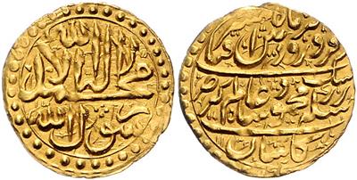 Hotaki Afghan, Mahumd Shah AH 1135-1137 (1722-1724) GOLD - Monete e medaglie