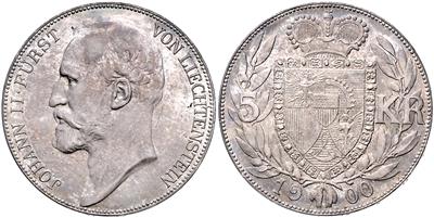 Johann II. 1858-1929 - Coins and medals